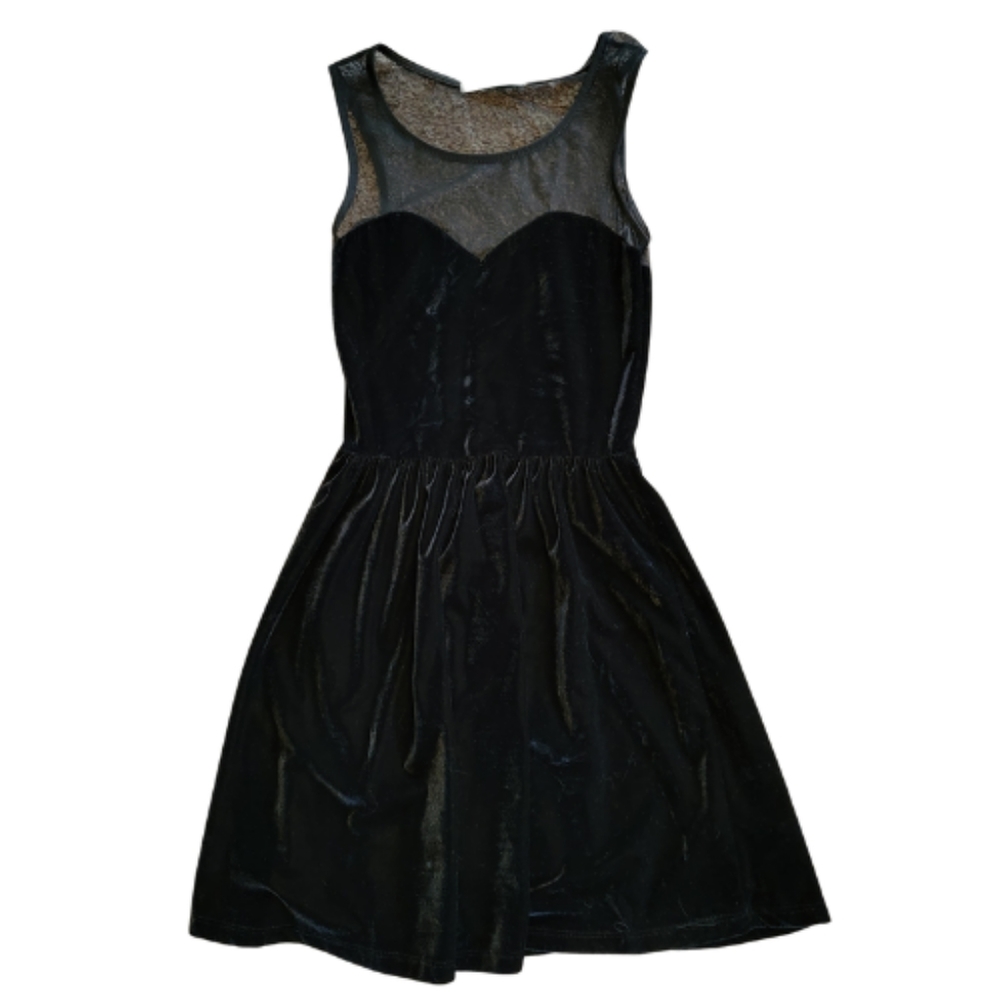 Black Velvet Dress